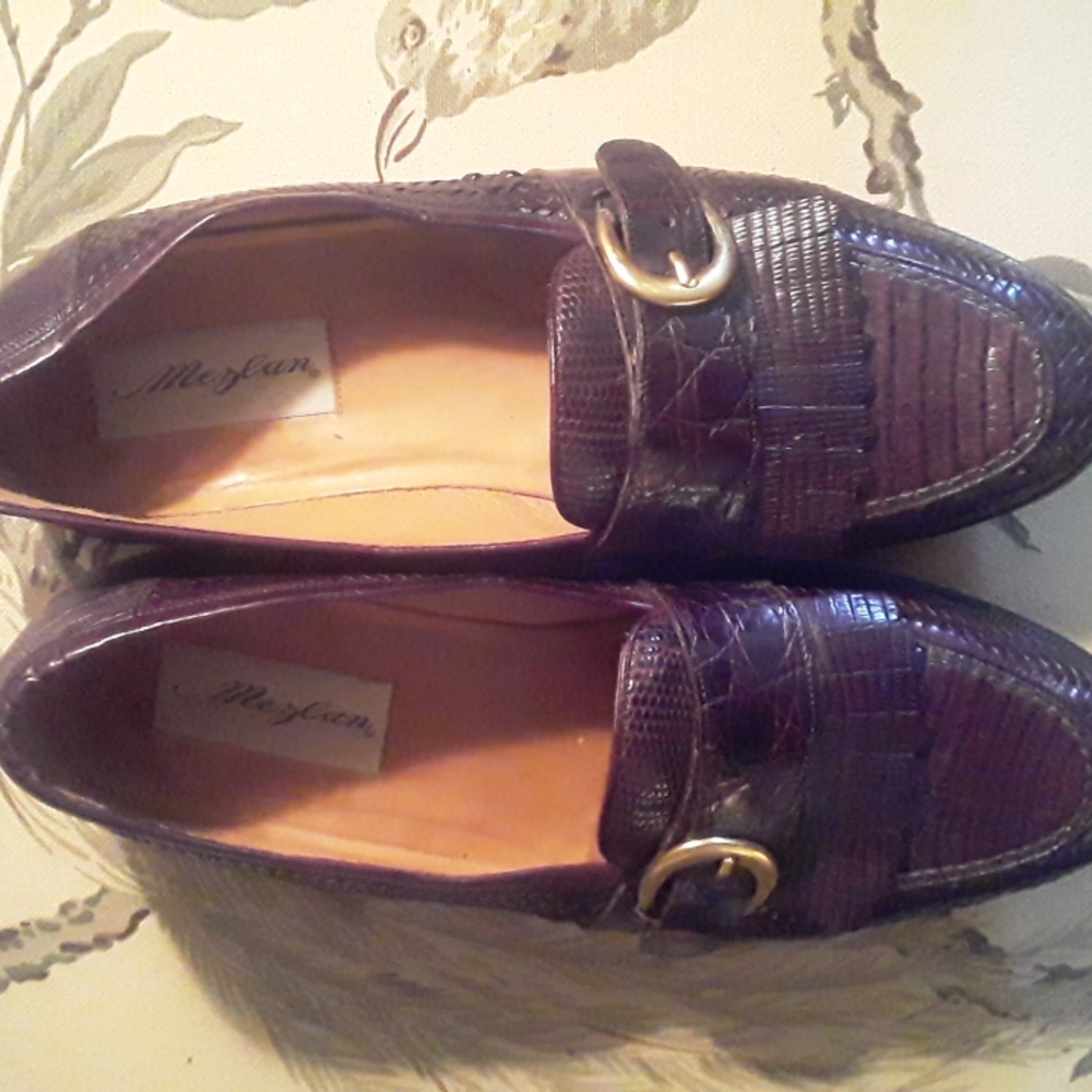 Mezlan lizard shoes